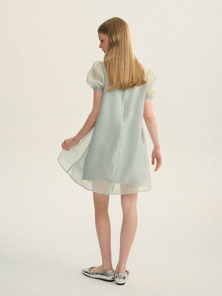 Clover layered mini dress