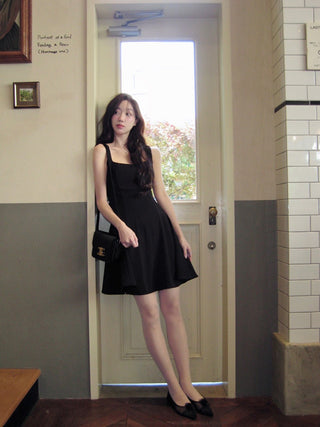 Blackberry Sleeveless Mini Dress