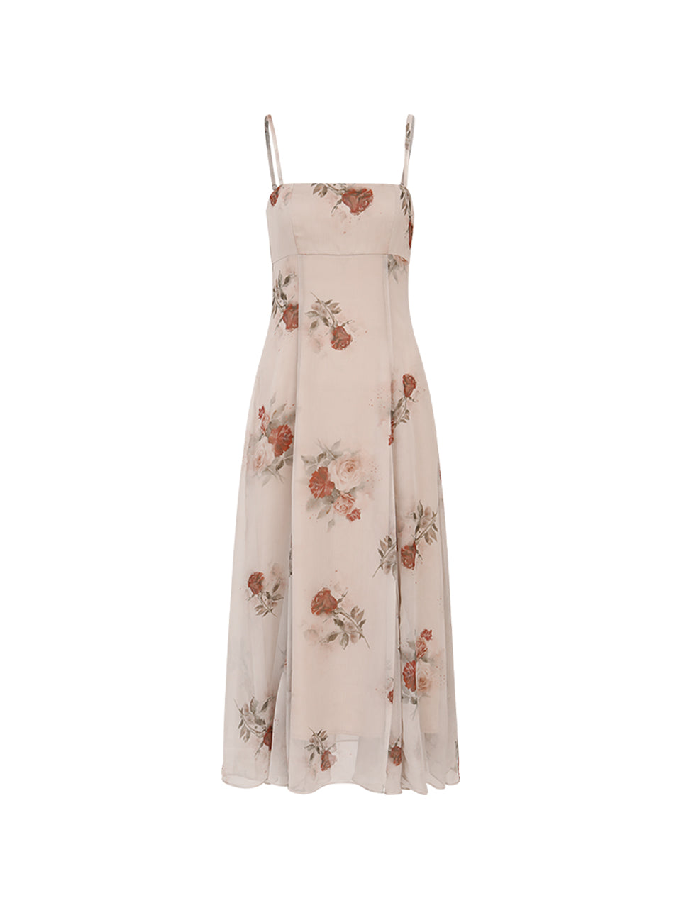 Sincethen Mute Beige Long Dress L