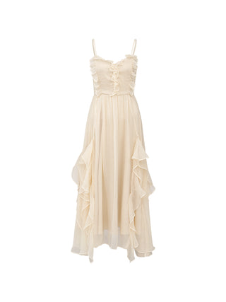 Evely ruffle sleeveless dress