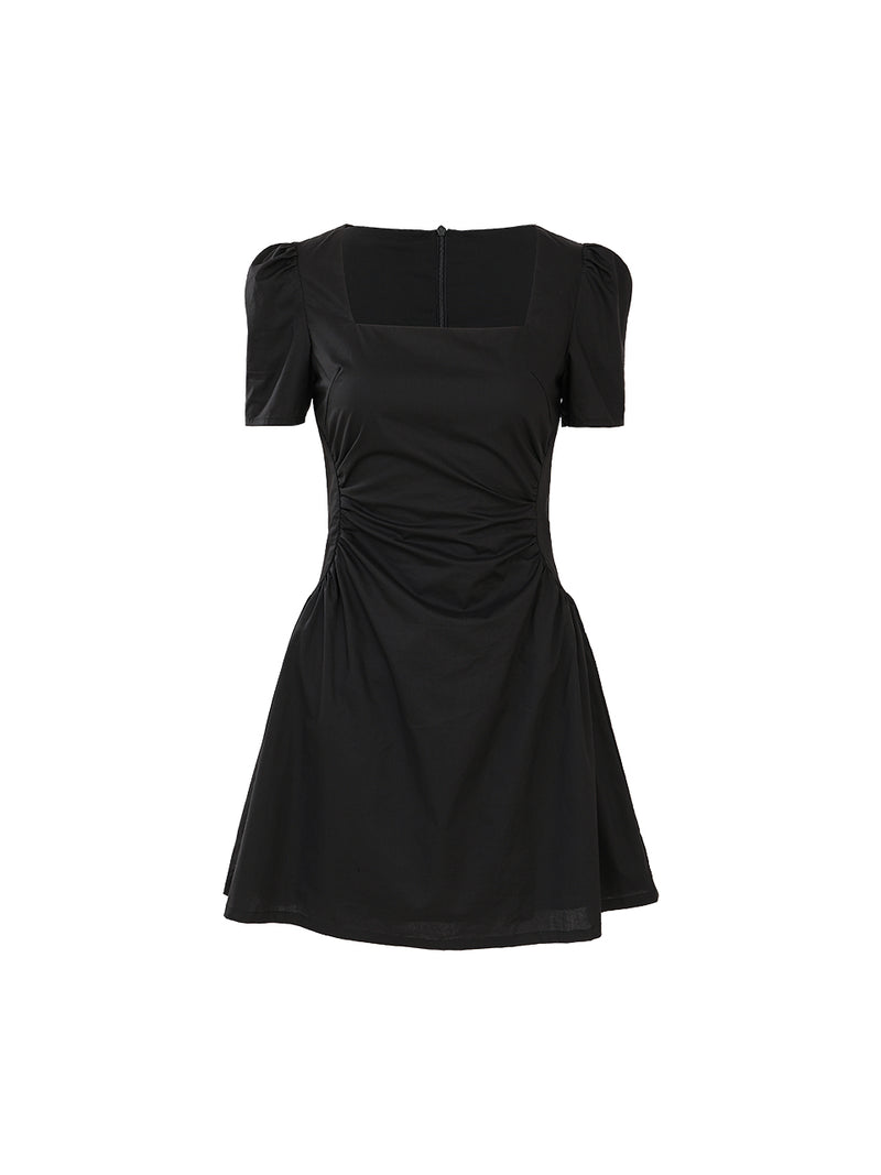 Lucy black mini dress