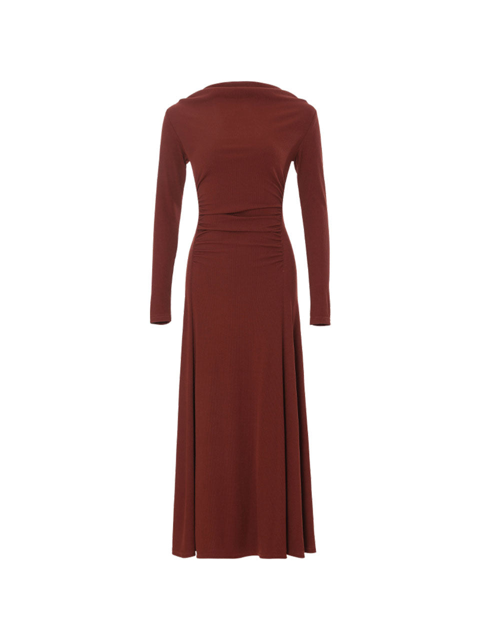 letty red dress BARDOT Letty Puff Long Sleeve Belted Mini