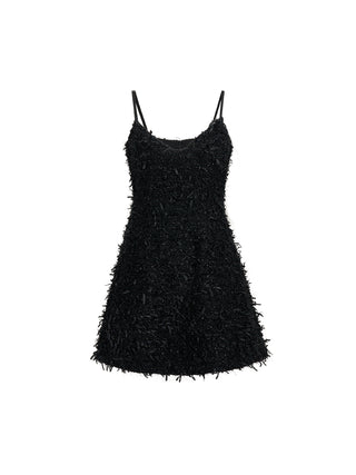 Bird Mini Dress by SINCETHEN - Elegant Designer Dress for Special Occasions
