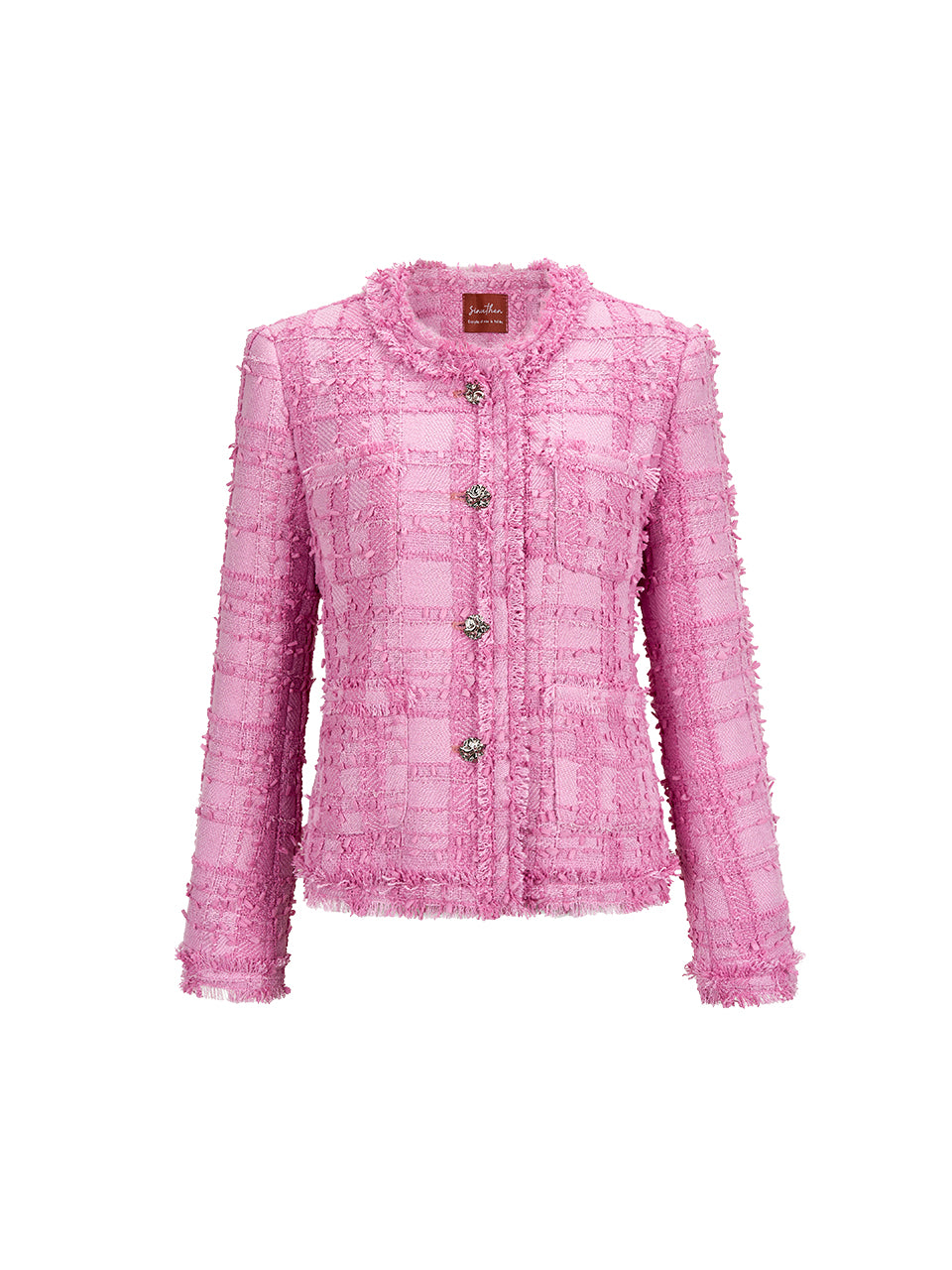 Sincethen Anna Pink Tweed Jacket M