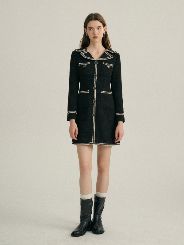 Adela tweed mini dress