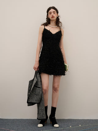Bird Mini Dress by SINCETHEN - Elegant Designer Dress for Special Occasions