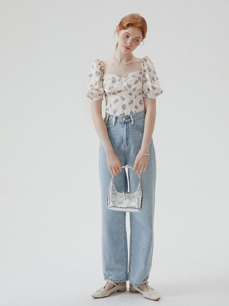 Cherie heart neck top