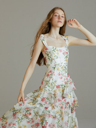 Flowergarden long dress