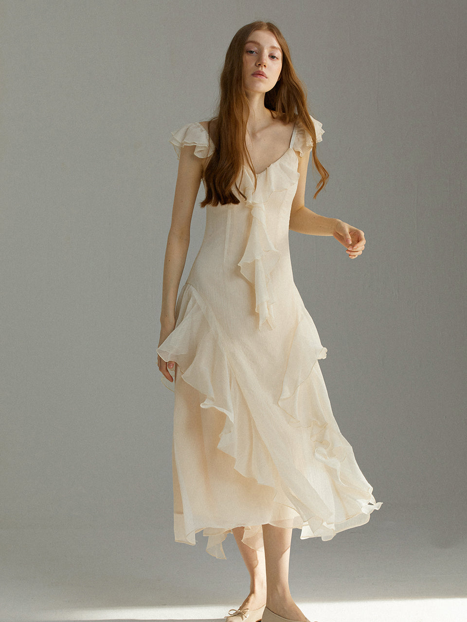 Romantic long dress M Romantic long dress M