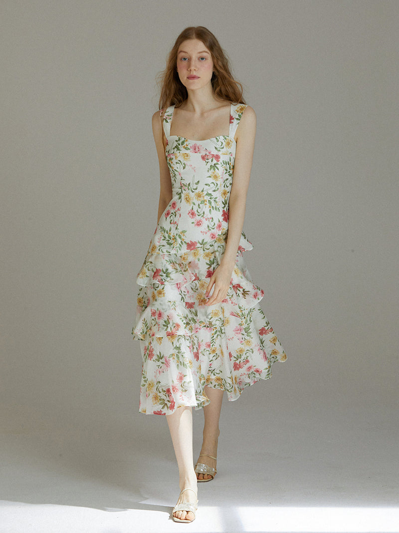 Flowergarden long dress