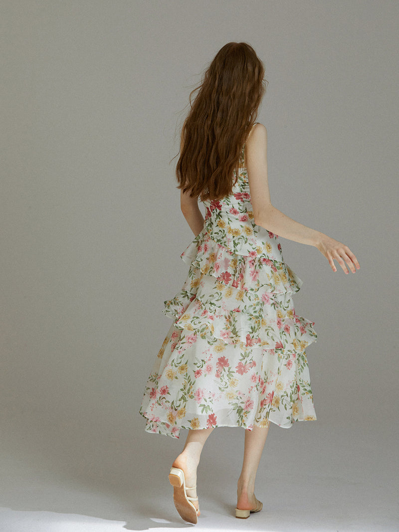 Flowergarden long dress