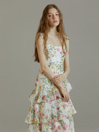 Flowergarden long dress