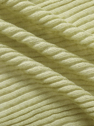 Pearl Point Knit Cardigan (Green)