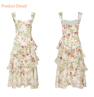 Flowergarden long dress