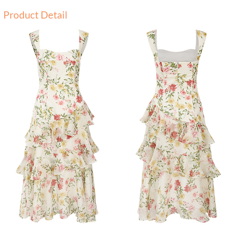 Flowergarden long dress