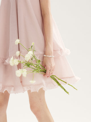 Adeline Bow Mini Dress