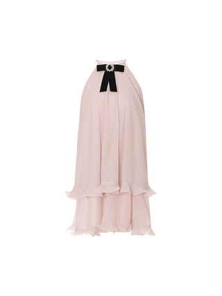 Adeline Bow Mini Dress