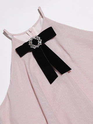Adeline Bow Mini Dress