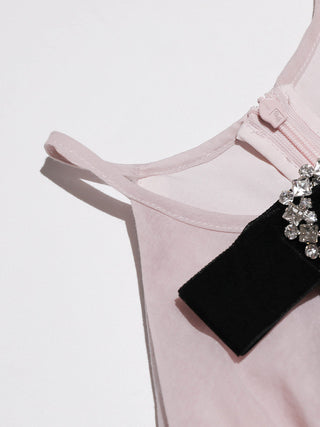 Adeline Bow Mini Dress