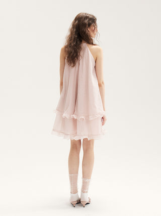 Adeline Bow Mini Dress