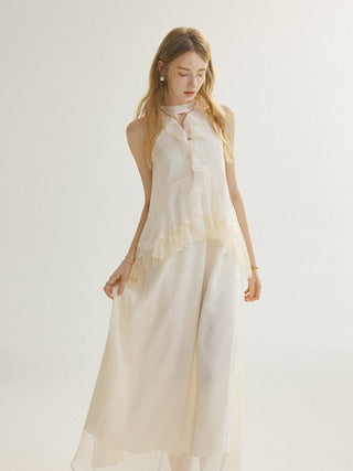 Aether Halterneck Maxi Dress