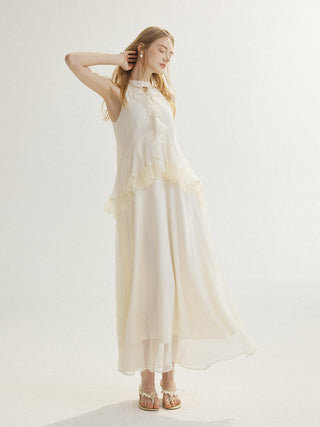 Aether Halterneck Maxi Dress