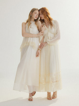 Aether Halterneck Maxi Dress