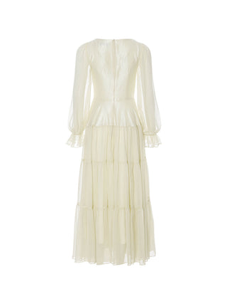 Aileen V Neck Long Dress