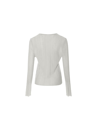Airy Ribbed Cardigan