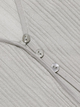 Airy Ribbed Cardigan