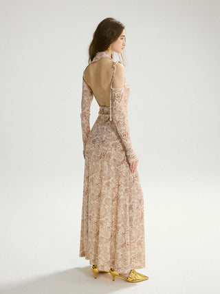 Amelie Paisley Maxi Dress