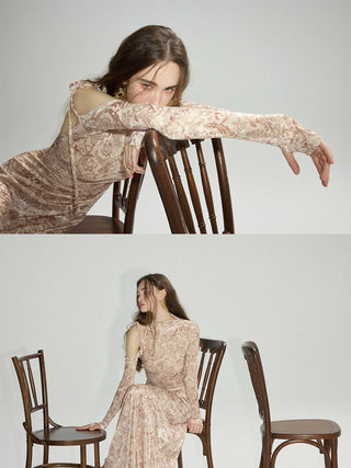 Amelie Paisley Maxi Dress
