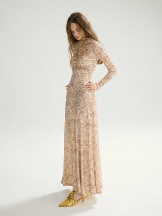 Amelie Paisley Maxi Dress