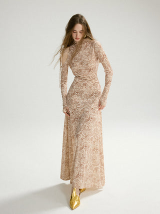 Amelie Paisley Maxi Dress