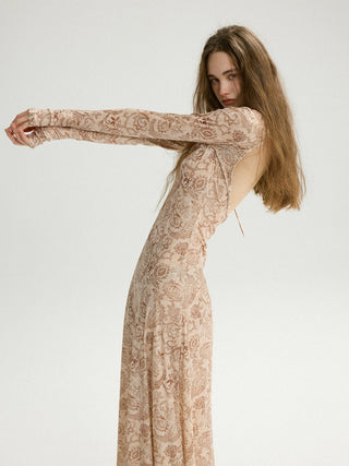 Amelie Paisley Maxi Dress