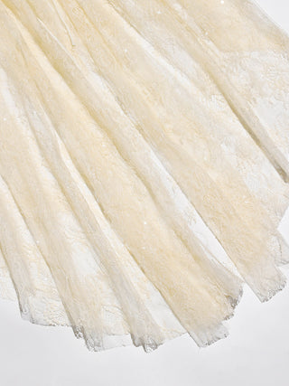 Angel Lace Sequin Robe