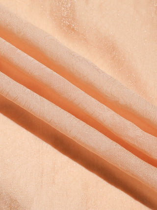 Apricot Halterneck Mini Dress