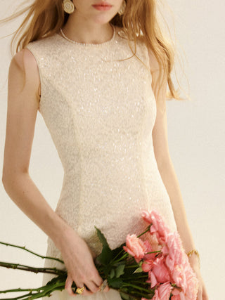 Arbella Shimmer Maxi Dress