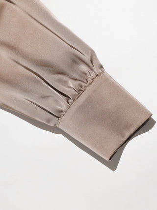 Ash Brown Satin Top Set