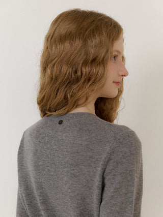 Ash Wool Knit Cardigan