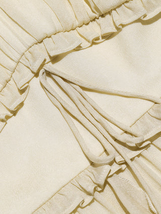 Aube Ruffle Sleeveless Maxi Dress