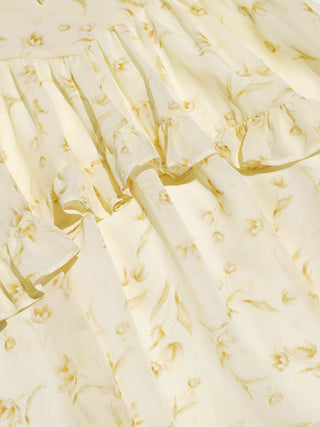 Avenoir Ruffle Mini Dress