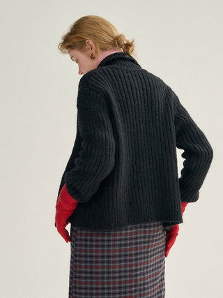 Beary knit cardigan