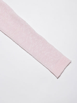Bebe V neck Knit Cardigan Pink