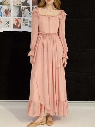 Berry Dew Layer Maxi Dress