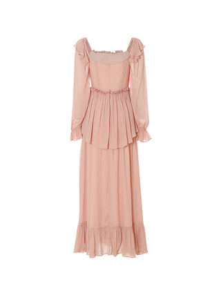 Berry Dew Layer Maxi Dress