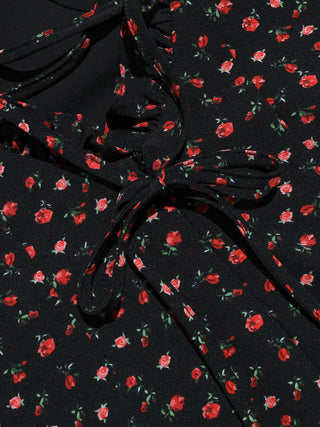 Berry Rose Backless Mini Dress
