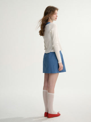 Bianco Pearl Knit Cardigan
