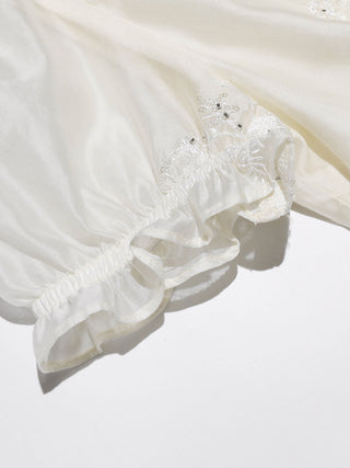 Bisque Embroidered Mini Dress