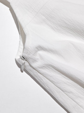 Blanc Corset Mini Dress